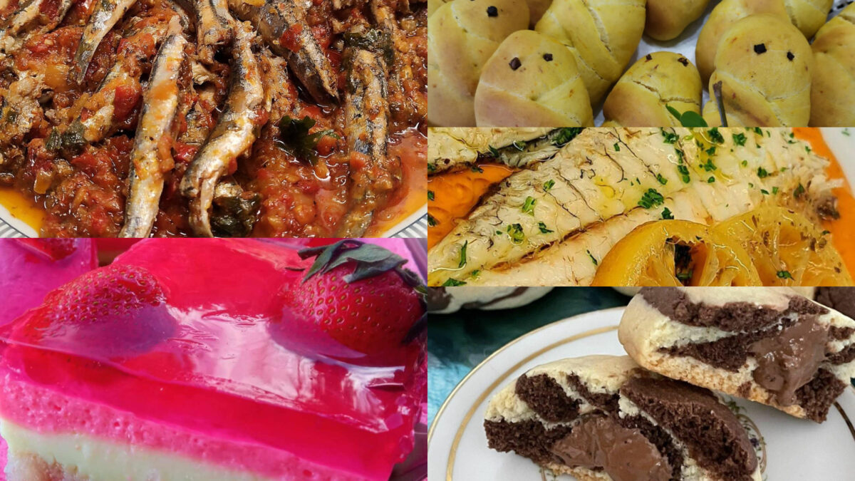 Κυριακή των Βαΐων: Μενού εβδομάδας από 30/03/2026 μέχρι 05/04/2026 (Και νηστίσιμο)