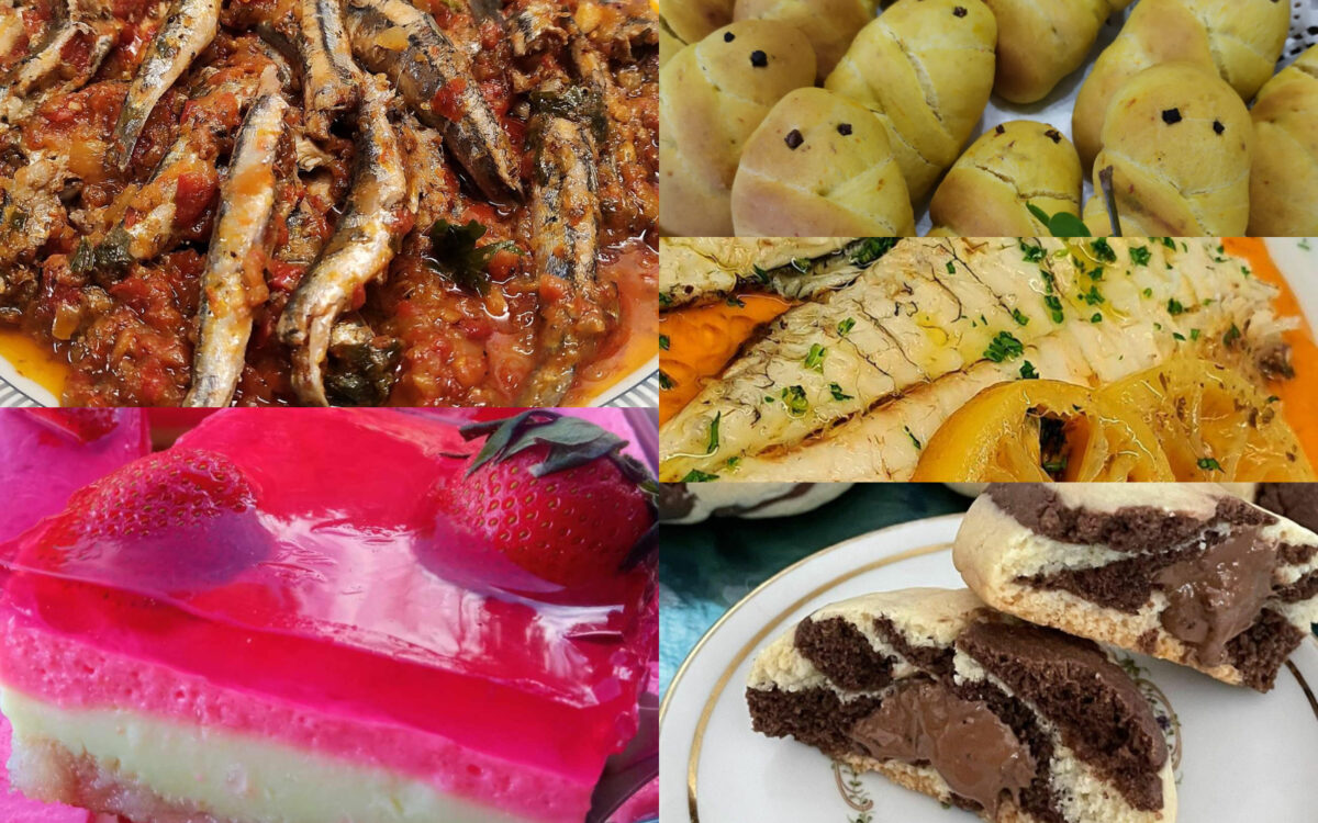 Κυριακή των Βαΐων: Μενού εβδομάδας από 30/03/2026 μέχρι 05/04/2026 (Και νηστίσιμο)