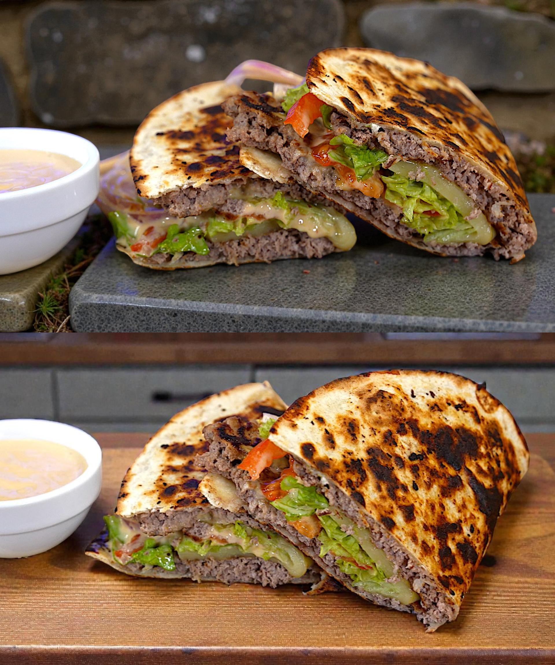 Συνταγή-για Taco Burger-έτοιμο σε 5 λεπτά-