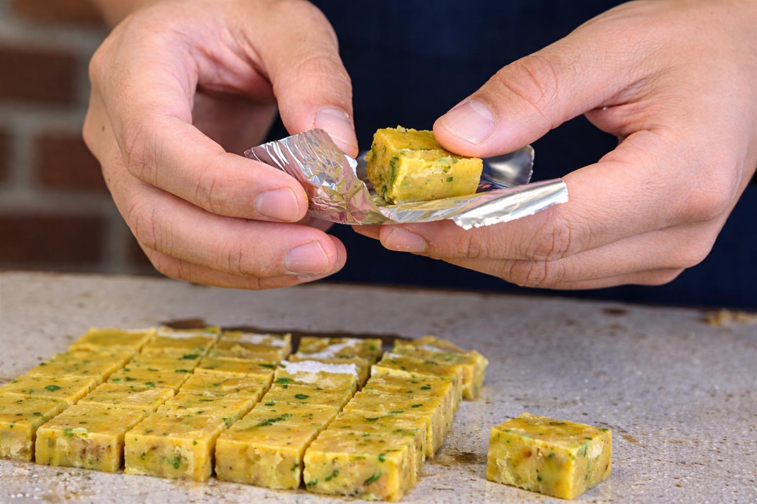 Συνταγή για κύβους λαχανικών χωρίς συντηρητικά και χημικά