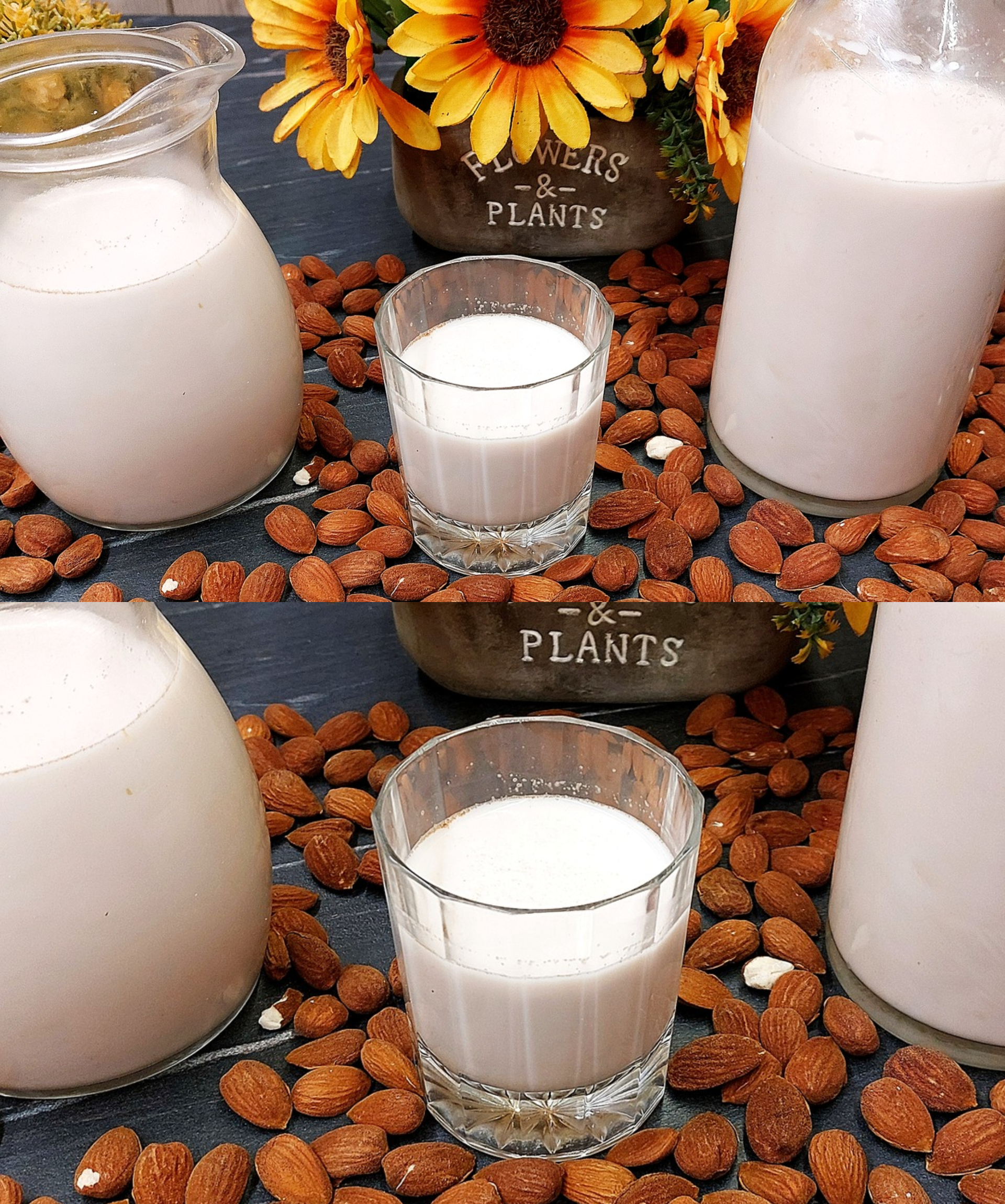 Συνταγή για σπιτικό γάλα αμυγδάλου με 3 υλικά χωρίς συντηρητικά