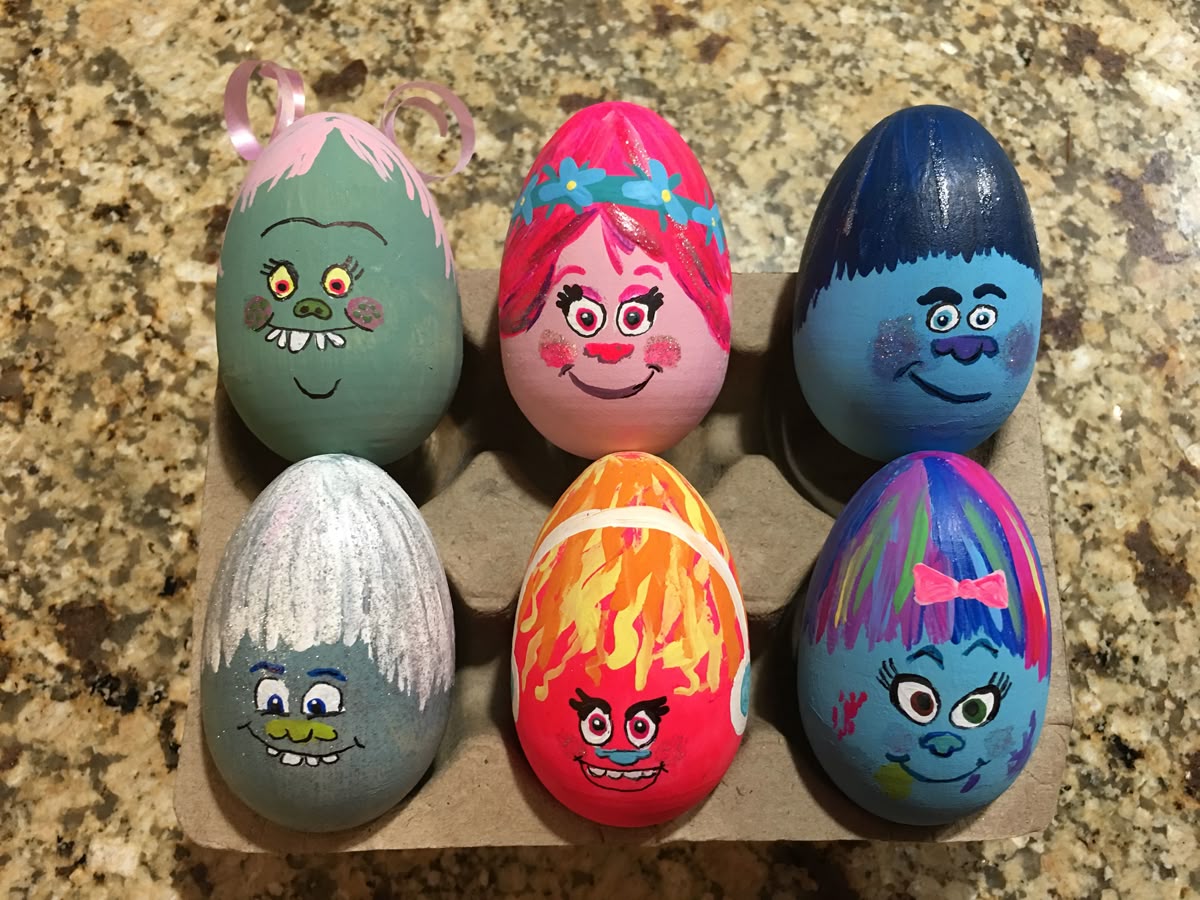 πασχαλινά αυγά-Trolls-