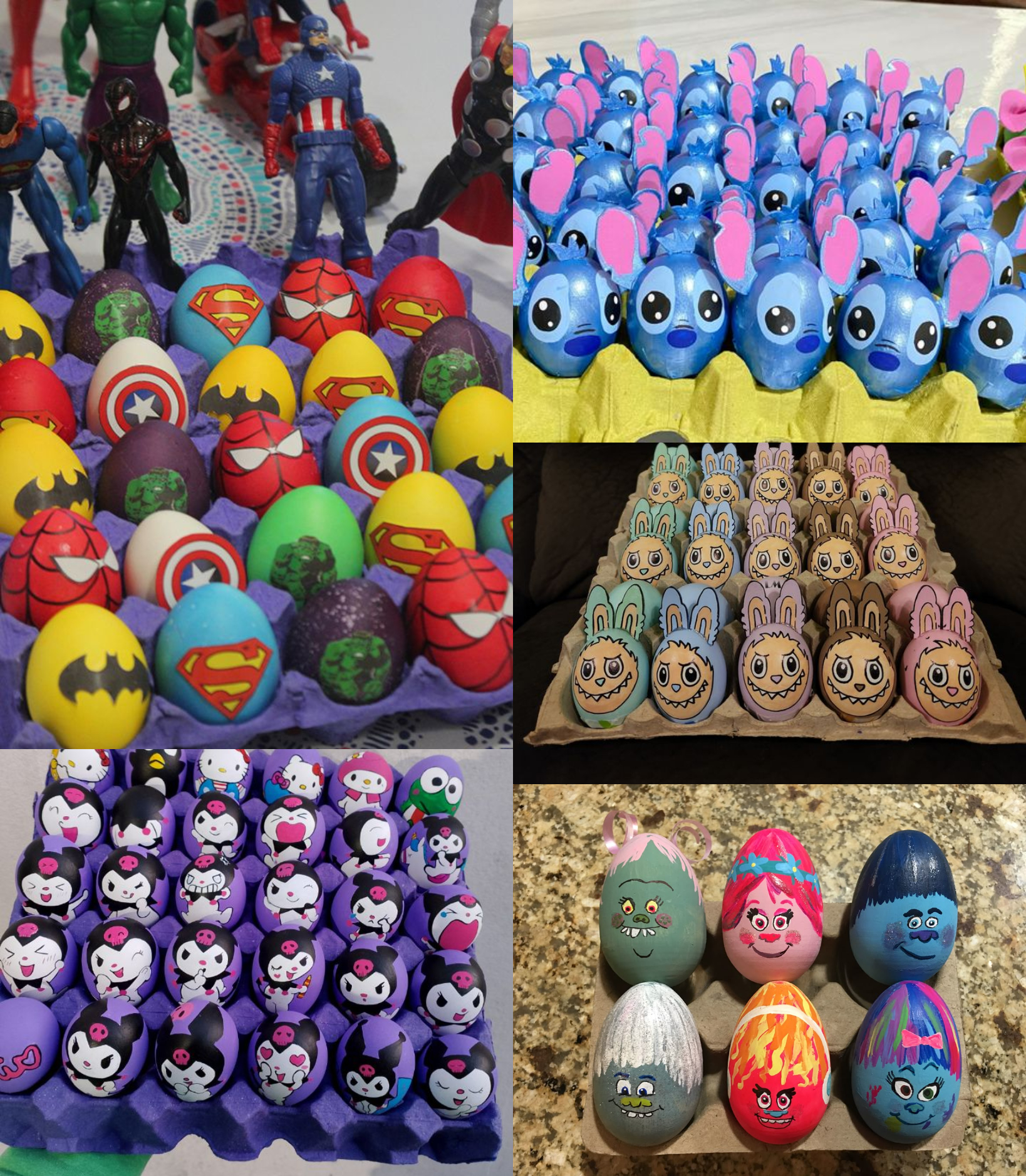 Η Τεχνική για να βάψεις τα Πασχαλινά αυγά με αγαπημένους ήρωες των Παιδιών