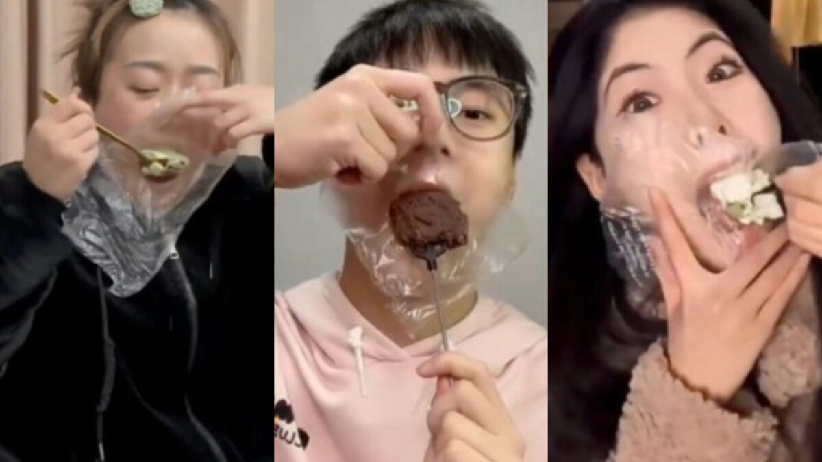 Βάζουν μεμβράνη στο στόμα τους για να τρώνε χωρίς θερμίδες - Το νέο επικίνδυνο hack αδυνατίσματος από τη Κίνα γίνεται viral