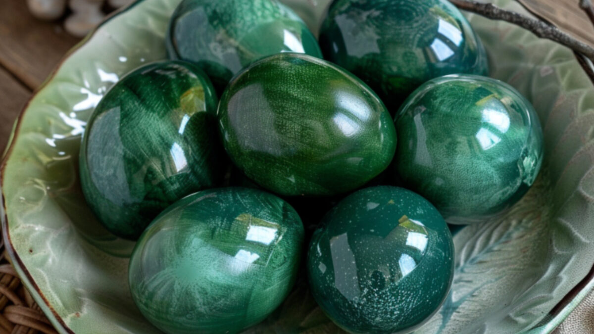 Emerald easter eggs: Η απόλυτη τεχνική για να βάψεις τα Πασχαλινά αυγά φέτος