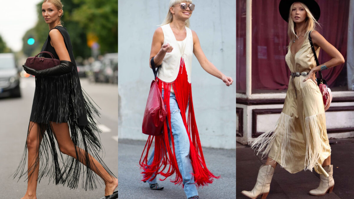 Fringes: Η τάση που θα φοράς από το πρωί στη δουλειά μέχρι το βράδυ στο κλαμπ