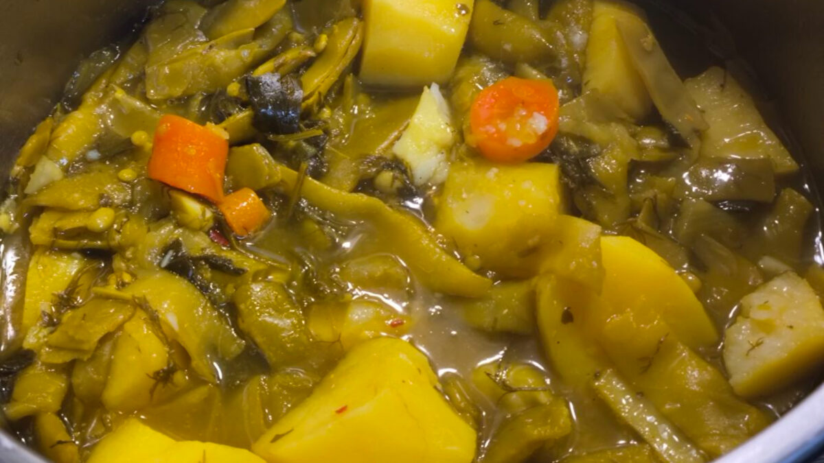 Αλάδωτα φασολάκια για τη Μεγάλη Παρασκευή