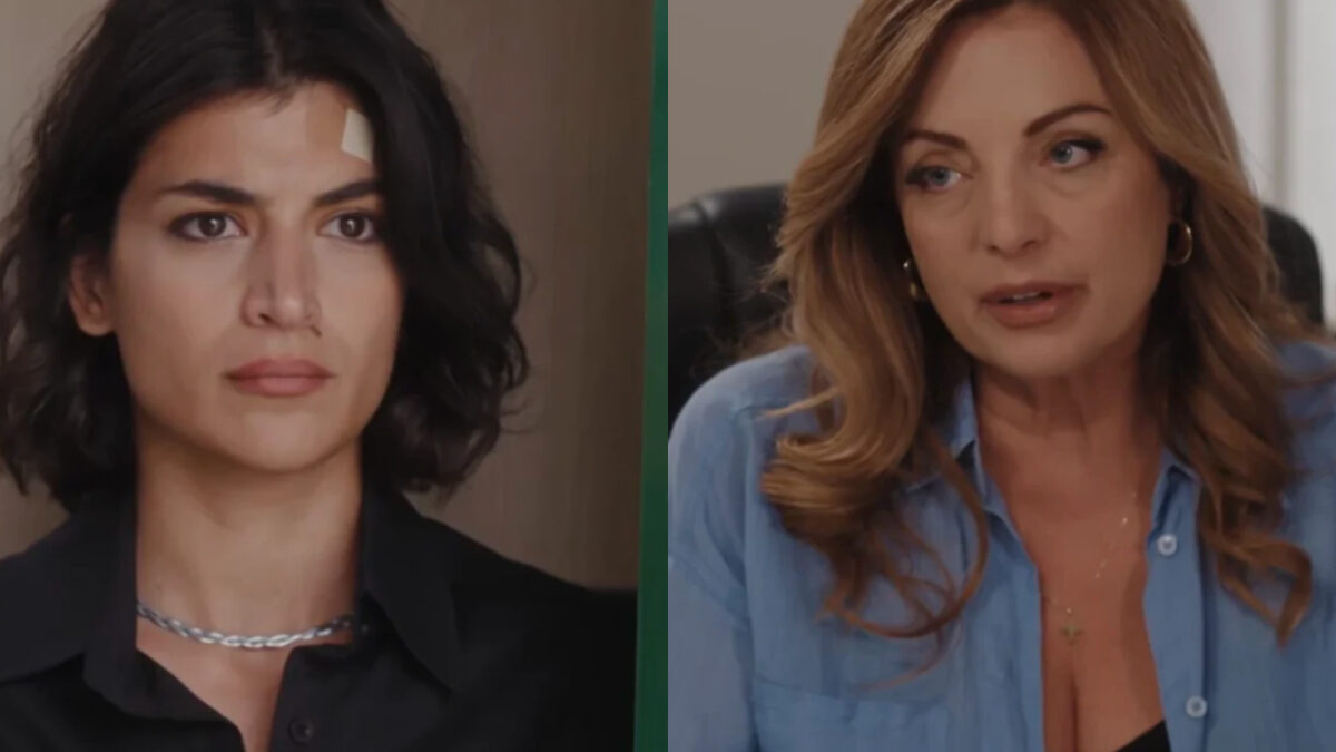 Η Γη της Ελιάς: Η Χριστιάνα ξυλοκοπεί την Αθηνά