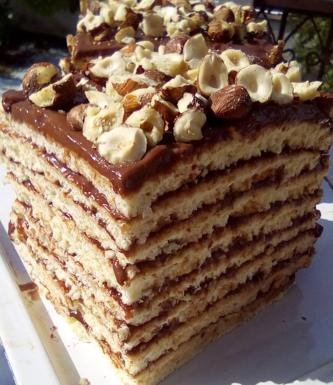 Ναπολέων με ζύμη γιαουρτιού και κρέμα σοκολάτα