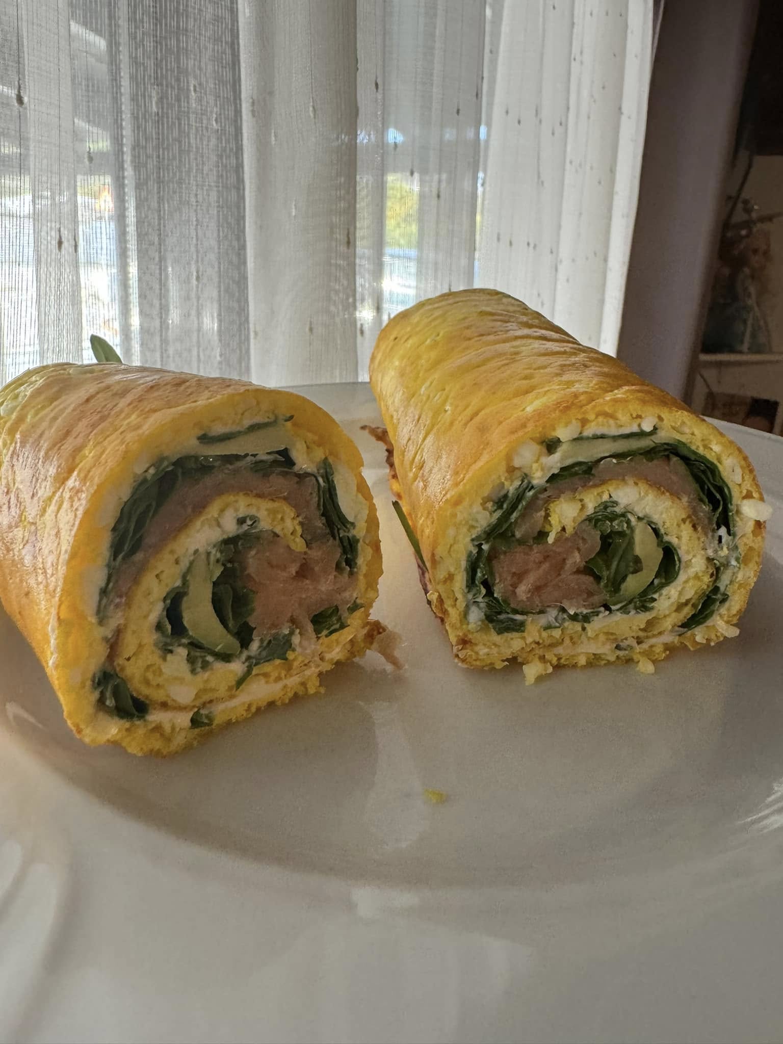 Το viral wrap του TikTok με αυγά και τυρί cottage 3 Το viral wrap του TikTok με αυγά και τυρί cottage
