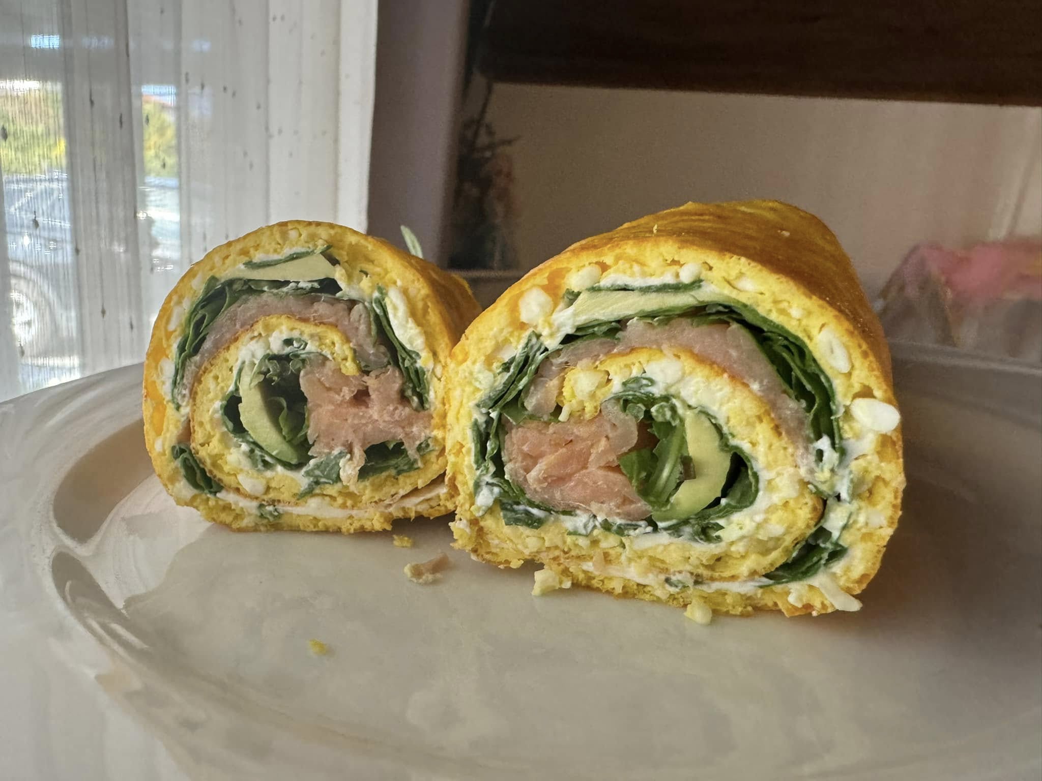 Το viral wrap του TikTok με αυγά και τυρί cottage 4 Το viral wrap του TikTok με αυγά και τυρί cottage