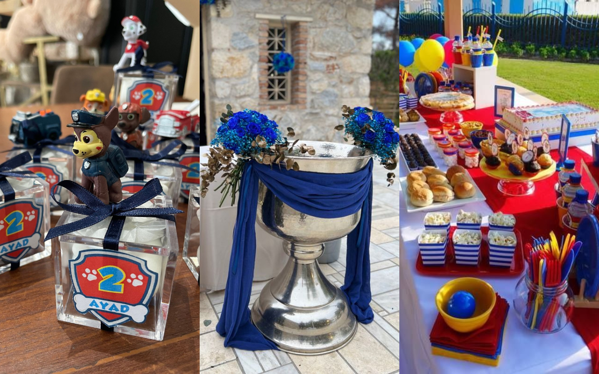 Βάφτιση Paw Patrol: Ιδέες διακόσμησης για μπουφέ και εκκλησία