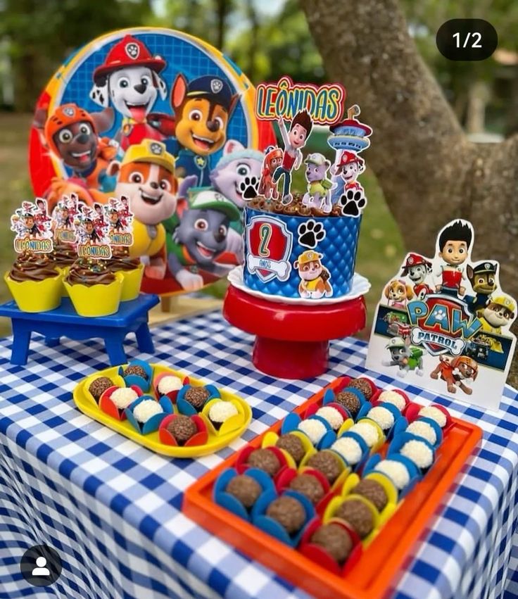 Βάφτιση Paw Patrol: Ιδέες διακόσμησης για μπουφέ και εκκλησία