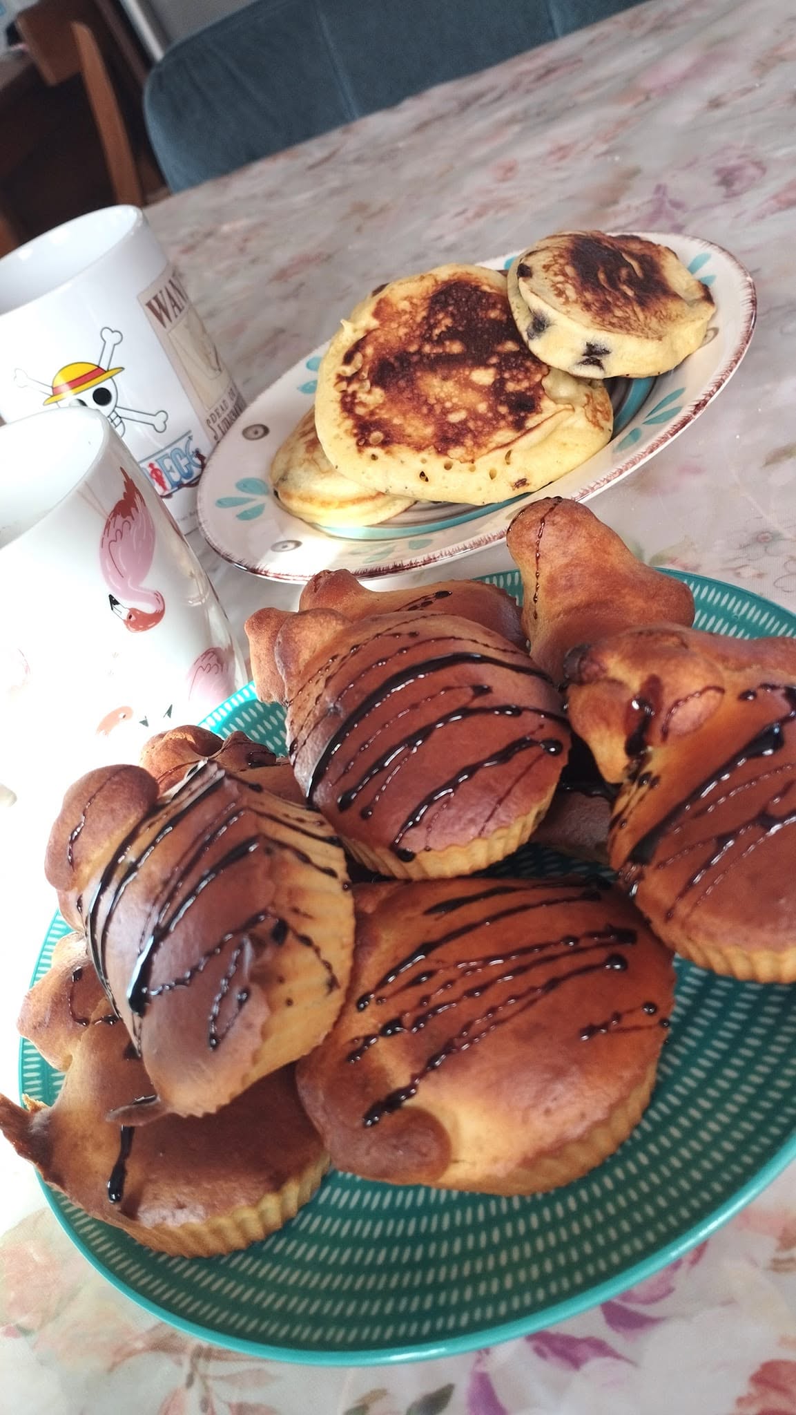 Mini κεκάκια ψημένα στο airfryer