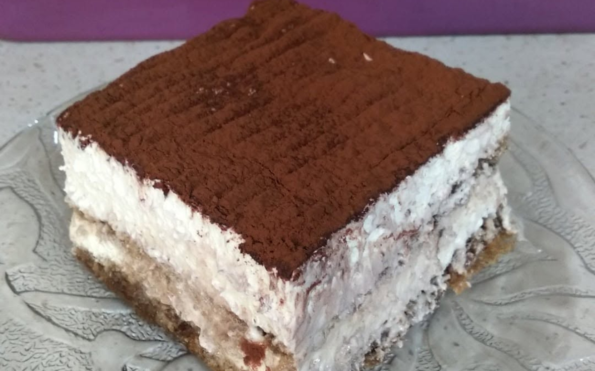 Πάστα τιραμισού ταψιού