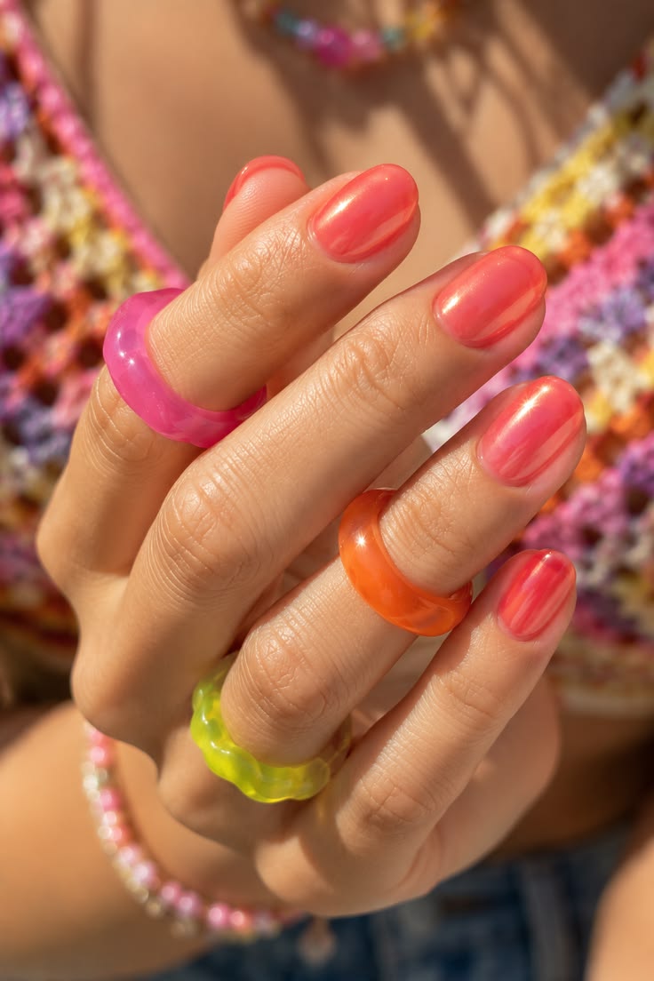 Jelly nails: Ιδέες με το πιο λαμπερό μανικιούρ το Καλοκαίρι 2026