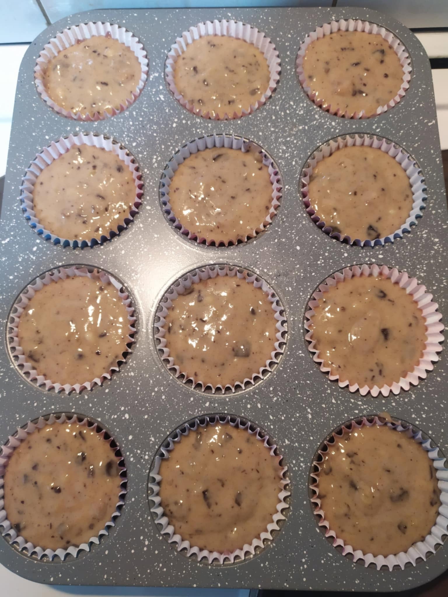 Εύκολα muffins μπανάνα χωρίς μίξερ και χωρίς ζάχαρη για παιδιά