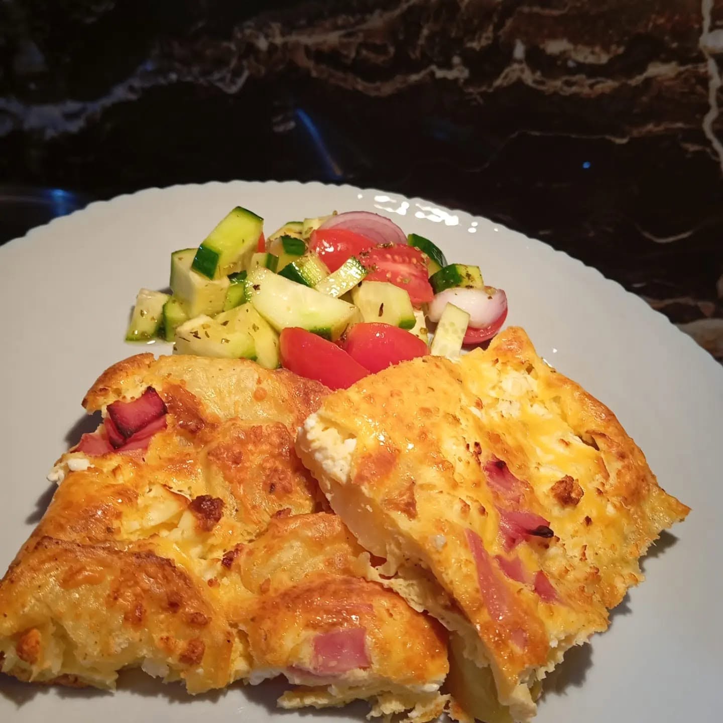 Η Ελληνική frittata που θα λατρέψετε: Ομελέτα φούρνου με πατάτες και φέτα