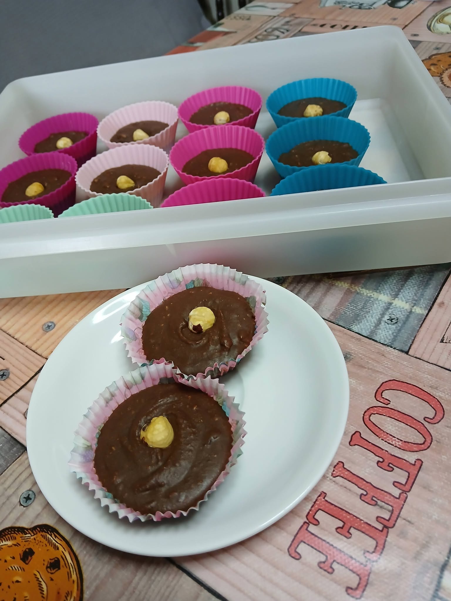 Ταρτάκια ferrero χωρίς ζάχαρη με 5 υλικά έτοιμα σε 10 λεπτά