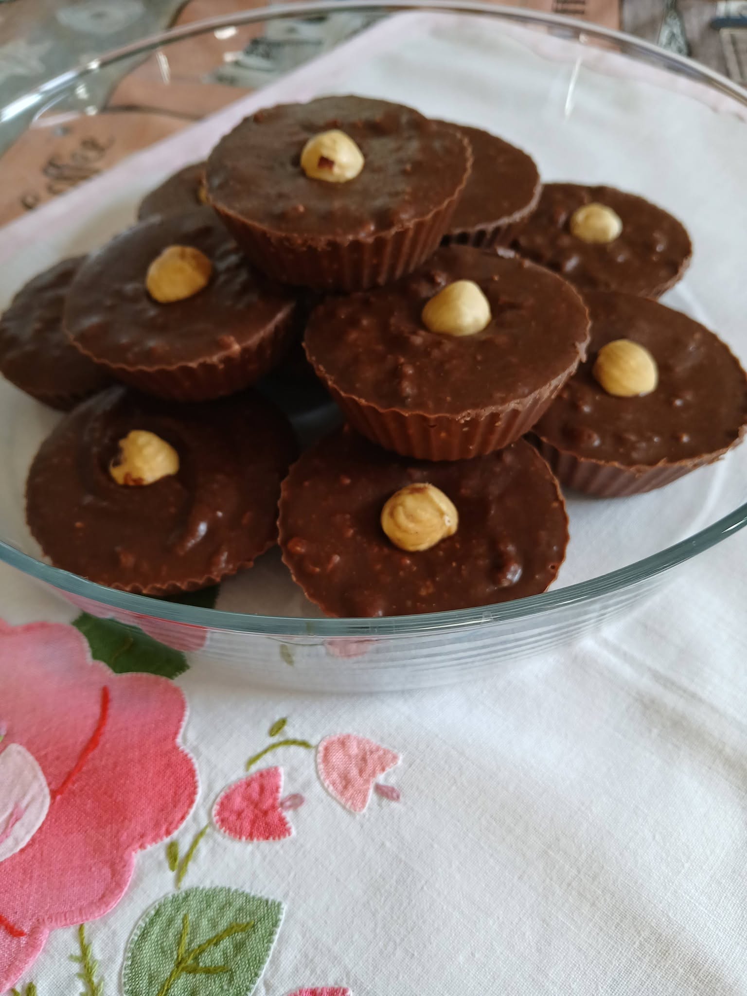 Ταρτάκια ferrero χωρίς ζάχαρη με 5 υλικά έτοιμα σε 10 λεπτά