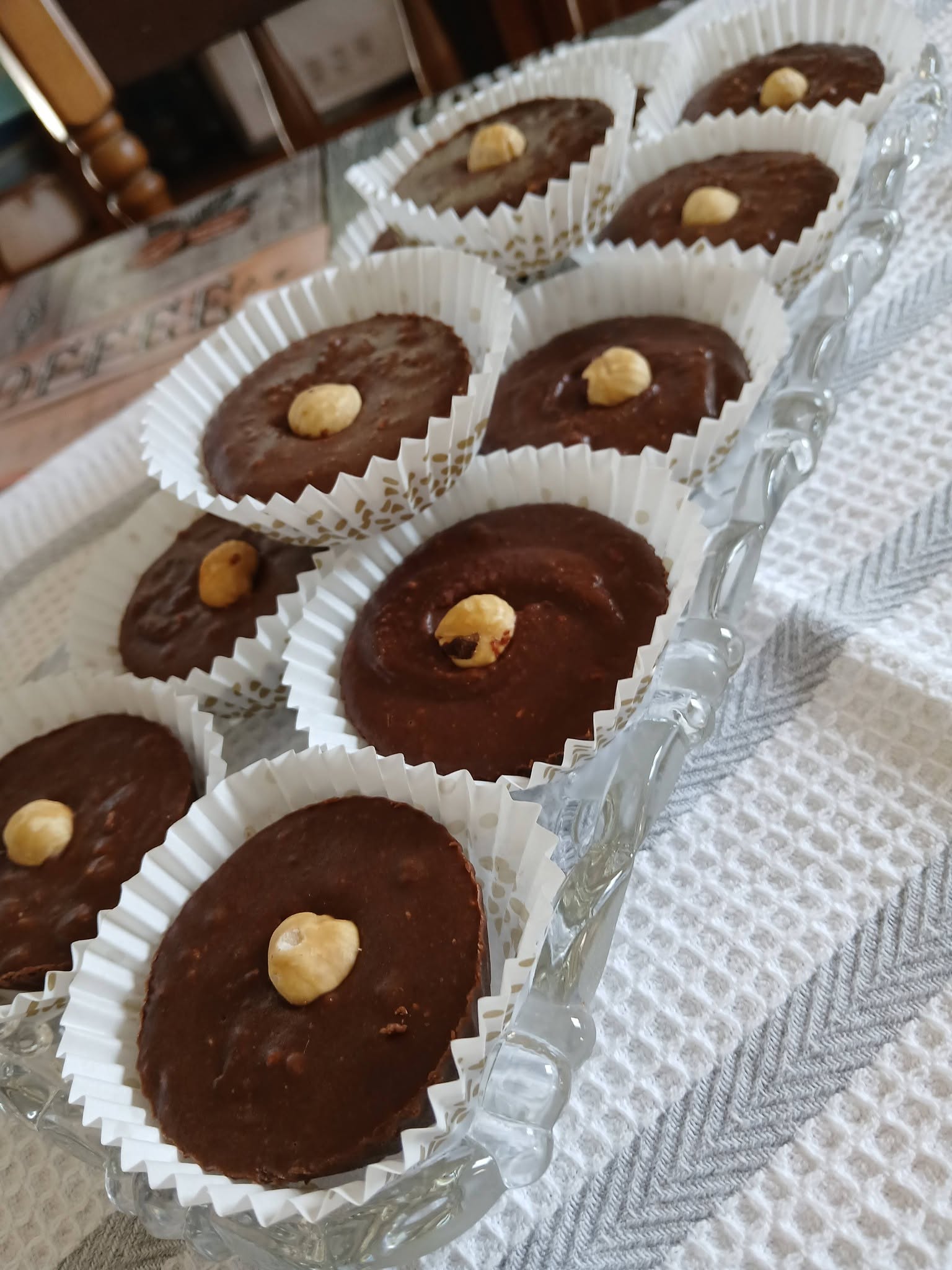 Ταρτάκια ferrero χωρίς ζάχαρη με 5 υλικά έτοιμα σε 10 λεπτά