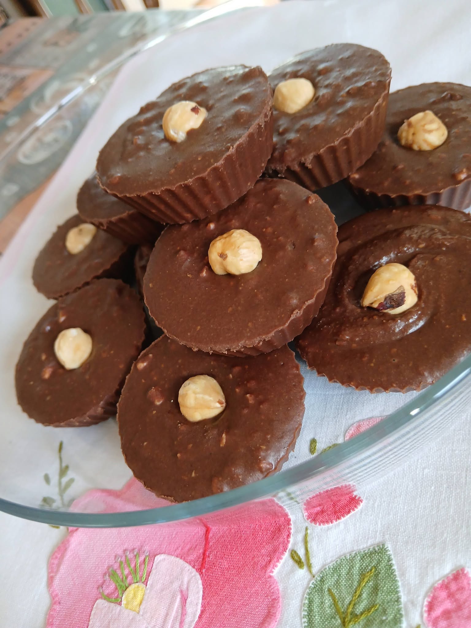 Ταρτάκια ferrero χωρίς ζάχαρη με 5 υλικά έτοιμα σε 10 λεπτά