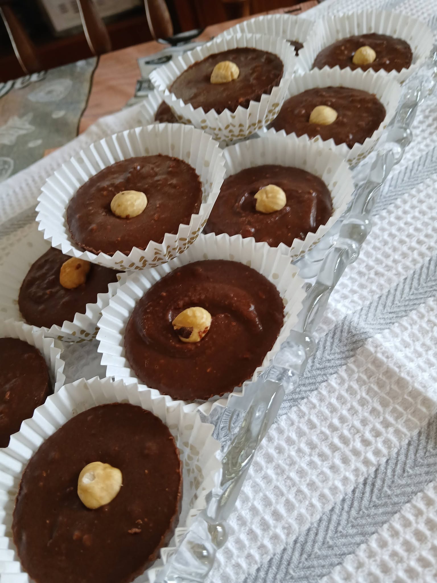 Ταρτάκια ferrero χωρίς ζάχαρη με 5 υλικά έτοιμα σε 10 λεπτά