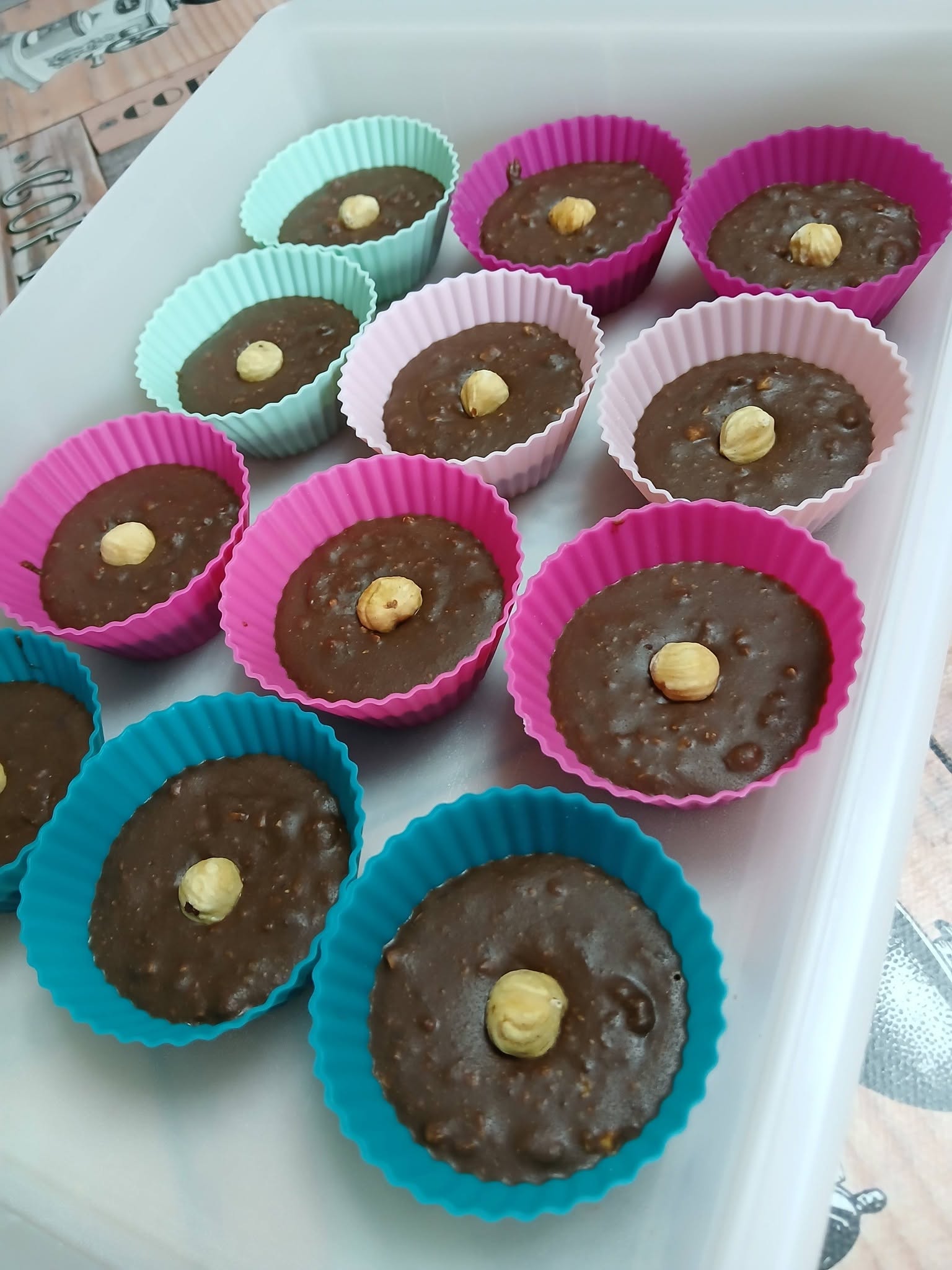 Ταρτάκια ferrero χωρίς ζάχαρη με 5 υλικά έτοιμα σε 10 λεπτά