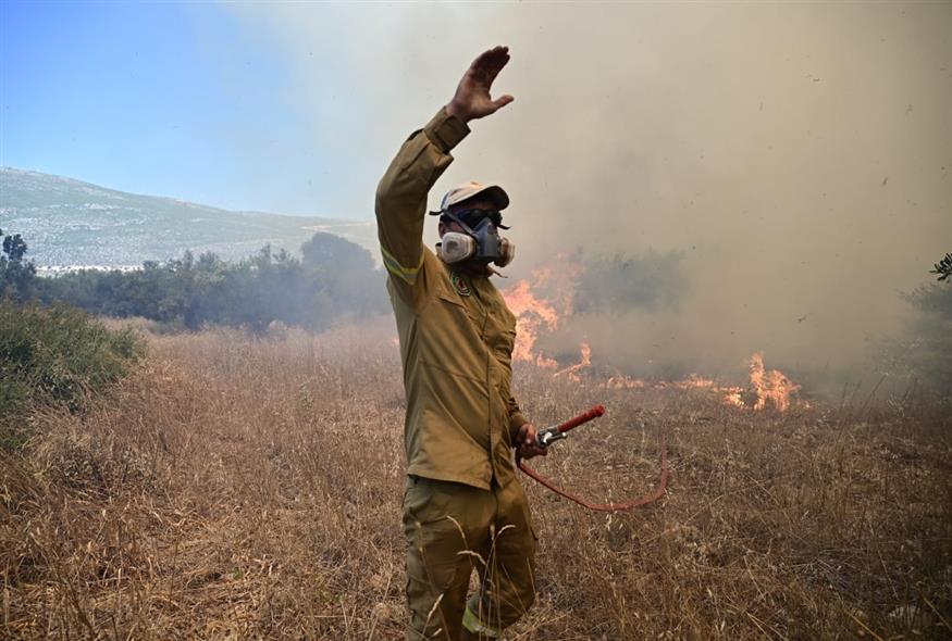 Φωτιά στη Βοιωτία: Μαίνεται η πυρκαγιά- Οι φλόγες μία ανάσα από τα σπίτια στον οικισμό Λιβαδόστρα (Φωτο και Βίντεο)