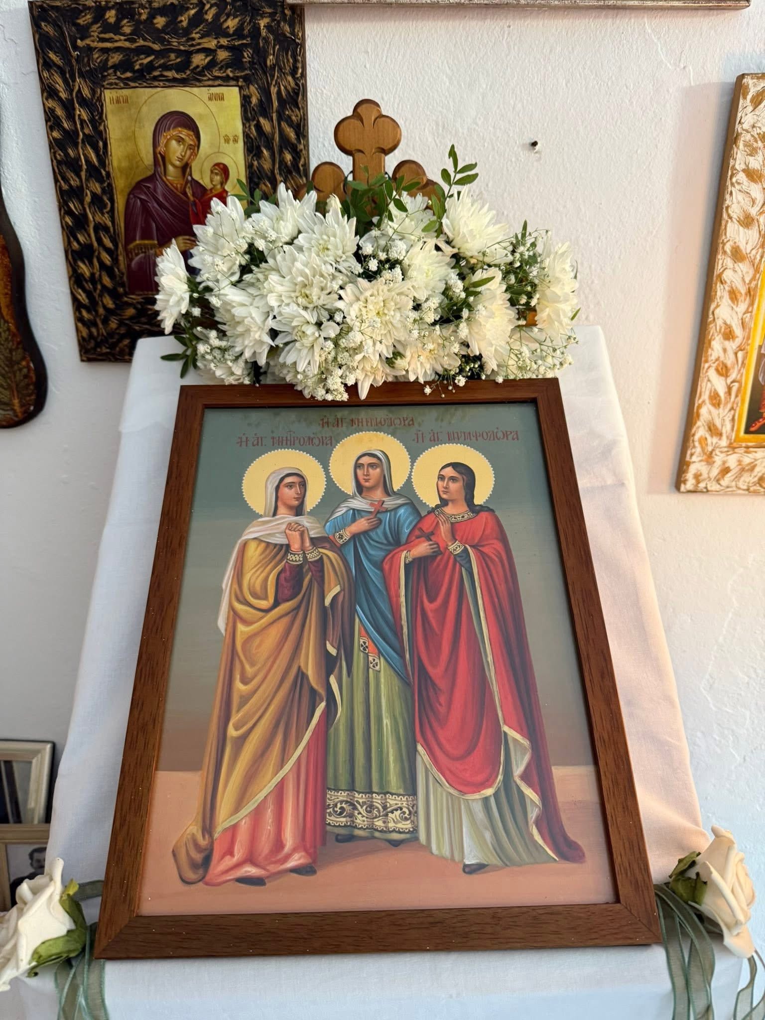 Αγίων Μαρτύρων Μηνοδώρας, Μητροδώρας και Νυμφοδώρας. Αγίων Μαρτύρων Μηνοδώρας, Μητροδώρας και Νυμφοδώρας.